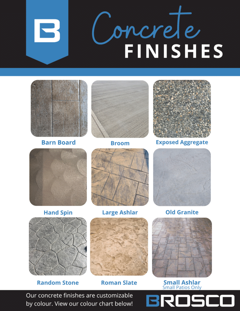 concrete finishes