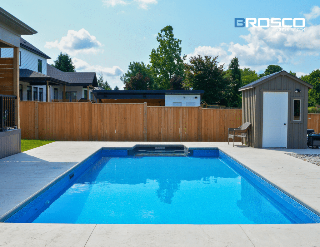 pool deck