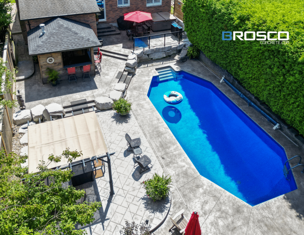 concrete pool