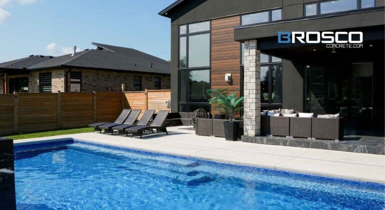 pool deck concrete london